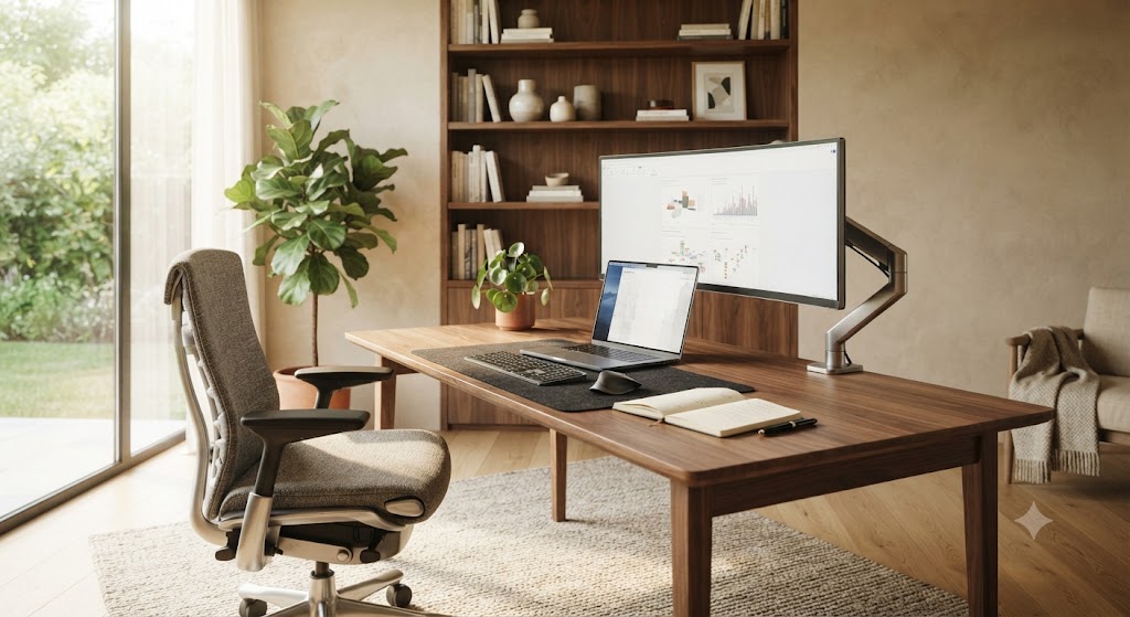Creating a Peaceful Home Office