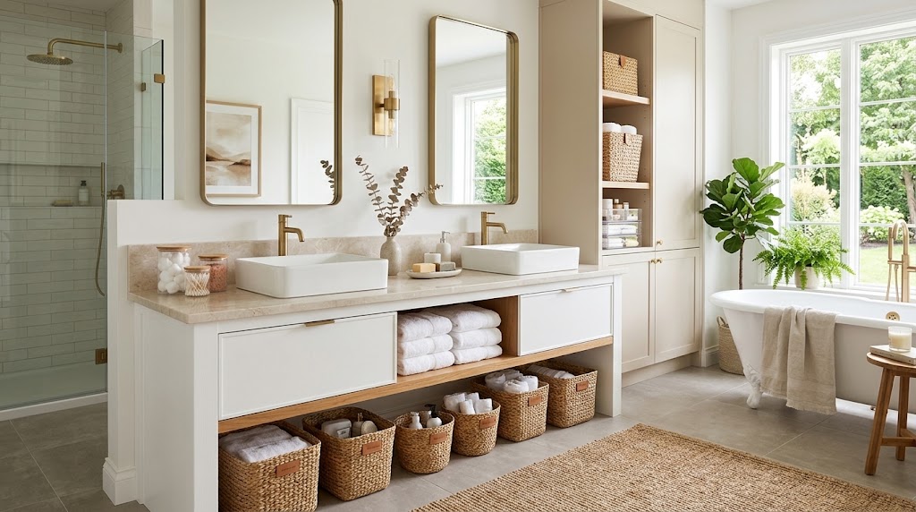 Bathroom Organization Ideas for a Cleaner Space