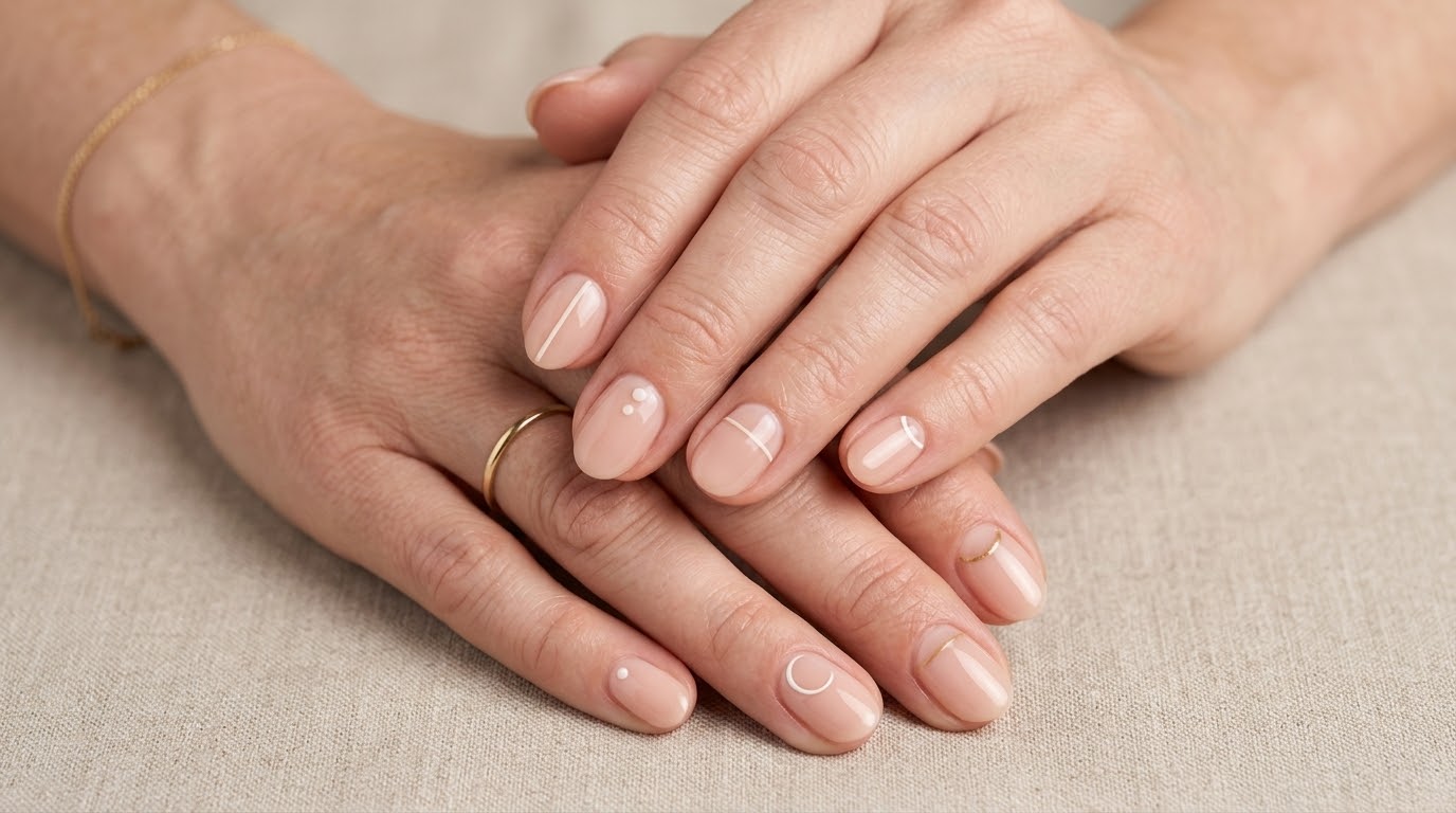 Minimalist Nail Art for a Clean Elegant Look