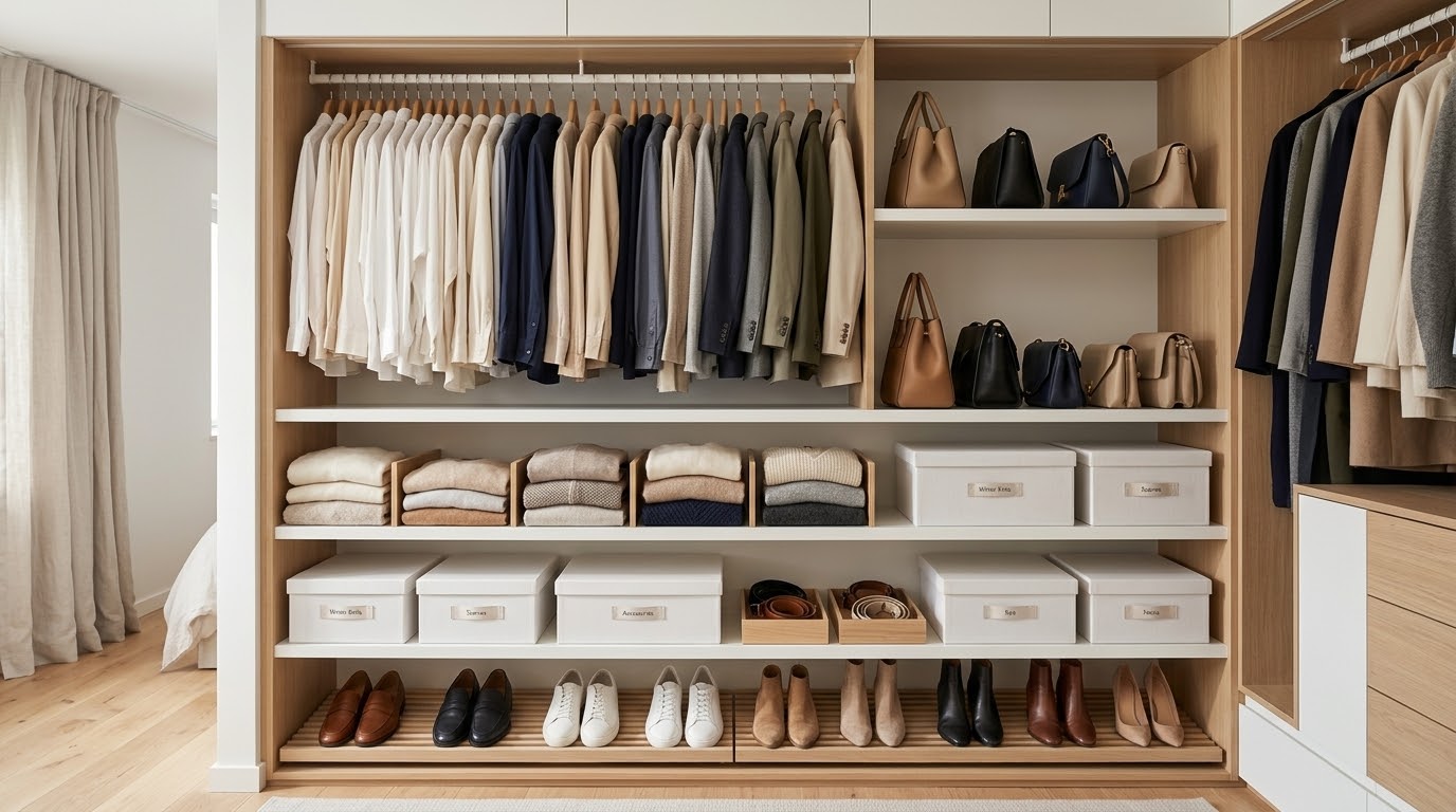 Closet Organization Tips for an Easier Morning